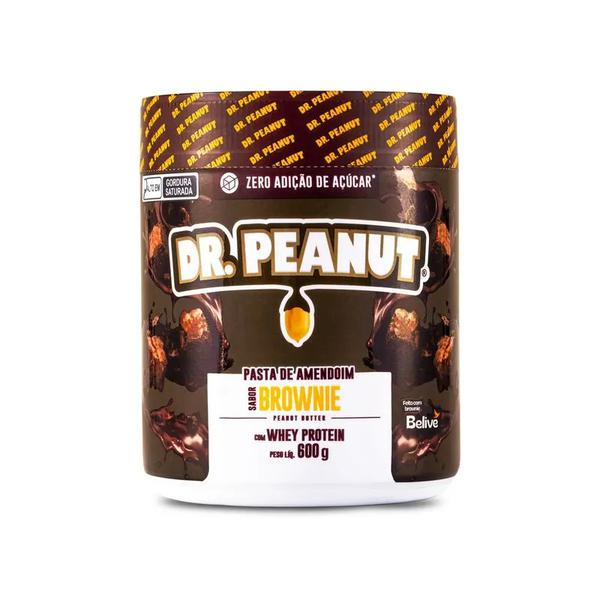 PASTA  AMENDOIM DR PEANUT 600G BROWNIE