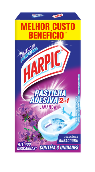 PASTILHA ADESIVA HARPIC 9GR CI