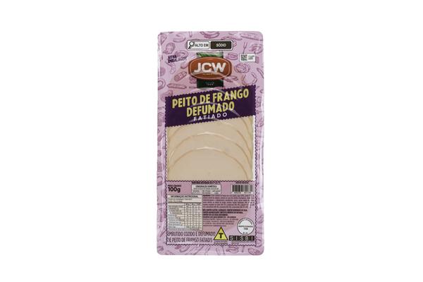 PEITO DE FRANGO DEFUMADO JCW 100GR