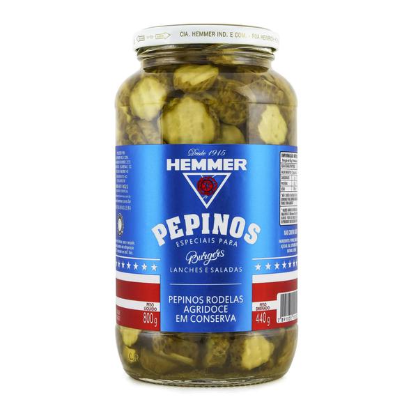 PEPINO EM CONSERVA RODELA JULIMAR 440GR