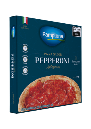 PIZZA PEPPERONI PAMPLONA 440G