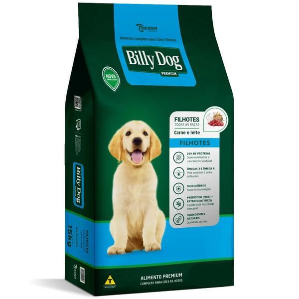 RACAO BILLY DOG 1KG CAES FILHOTES REF DI