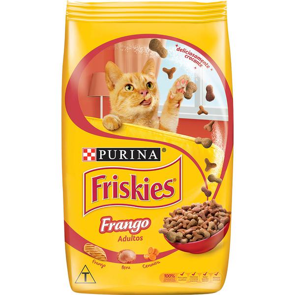 RACAO FRISKIES 1KG GALINHA CAI