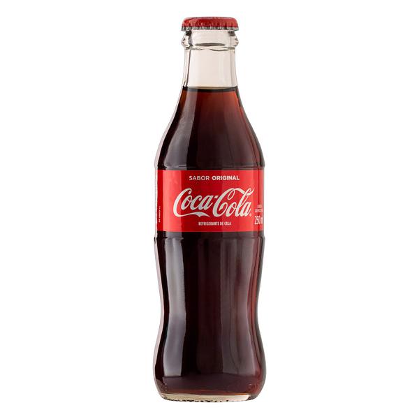 REFRIGERANTE COCA COLA VIDRO 250ML
