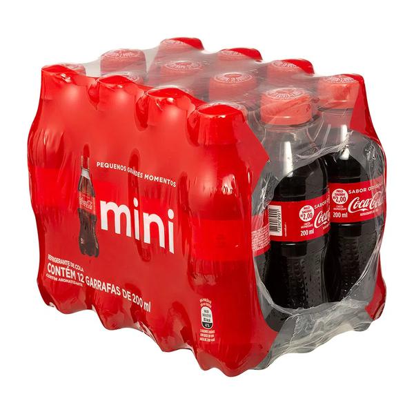 REFRIGERANTE COCA COLA CACULINHA 200ML CX C/12UN