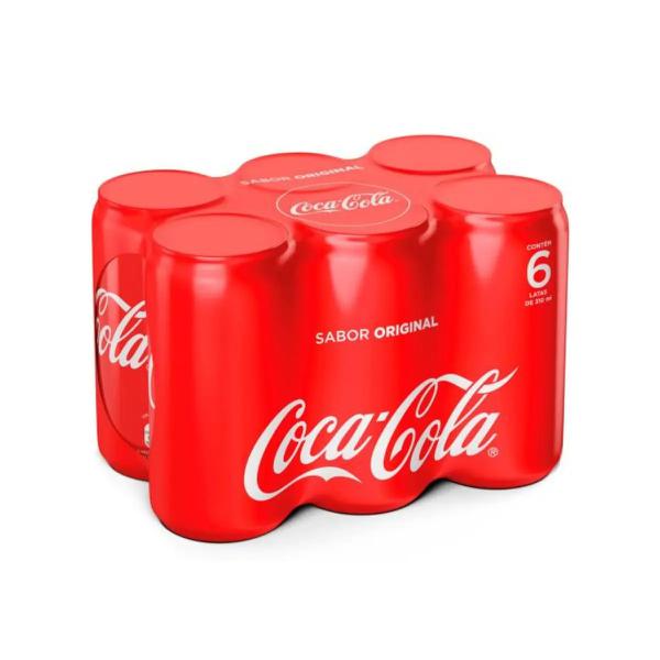 REFRIGERANTE COCA COLA SLEEK LATA 310ML CX C/6UN