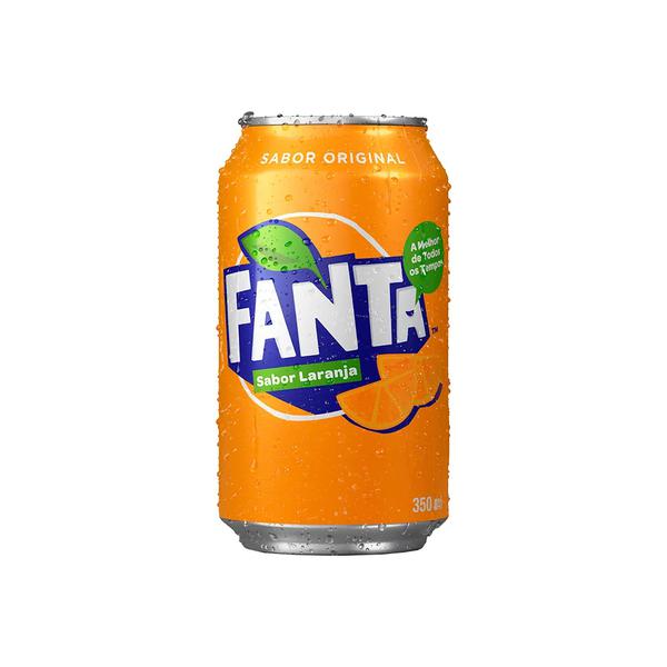 REFRIGERANTE FANTA LARANJA 350ML LATA