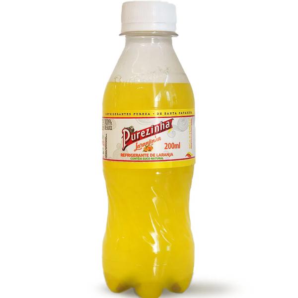 REFRIGERANTE PUREZA 200ML LARANJINHA