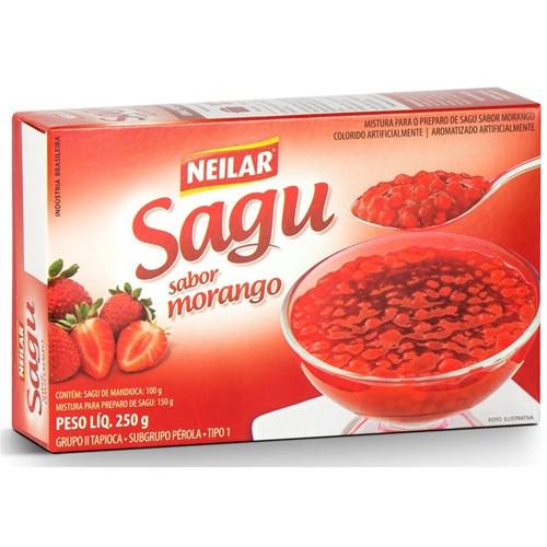 SAGU NEILAR 250 GR MORANGO