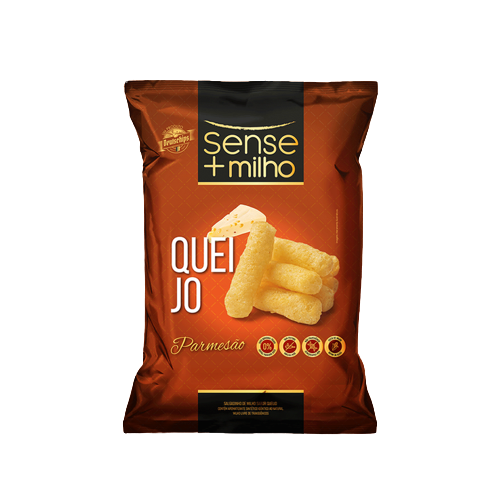 SALGADINHO SENSE+MILHO 150GR QUEIJO