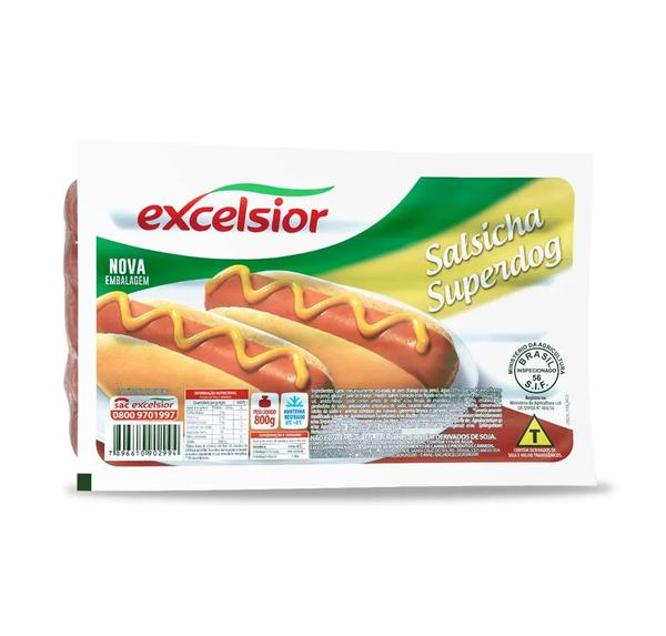 SALSICHA  EXCELSIOR 800GR SUPERDOG