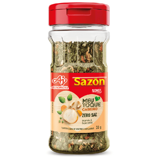 SAZON MEU TOQUE CASEIRO  32G ZERO SAL POTE