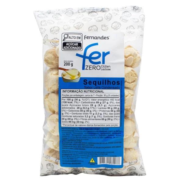 SEQUILHOS FERNANDES 200GR LEITE CONDENSA