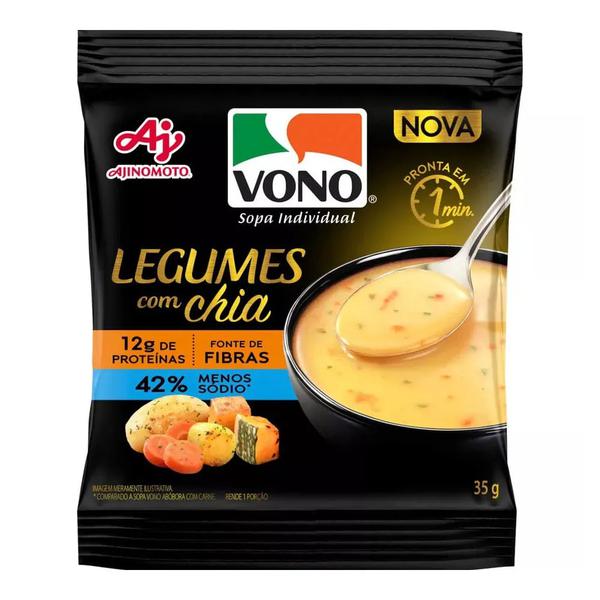 SOPA VONO PROTEINA 35GR FEIJAO C/COUVE M