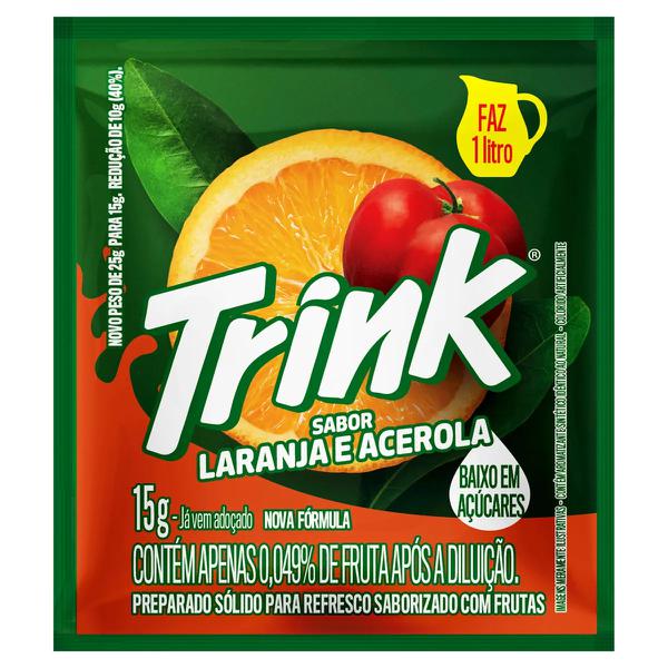 SUCO TRINK 15GR LARANJA ACEROLA