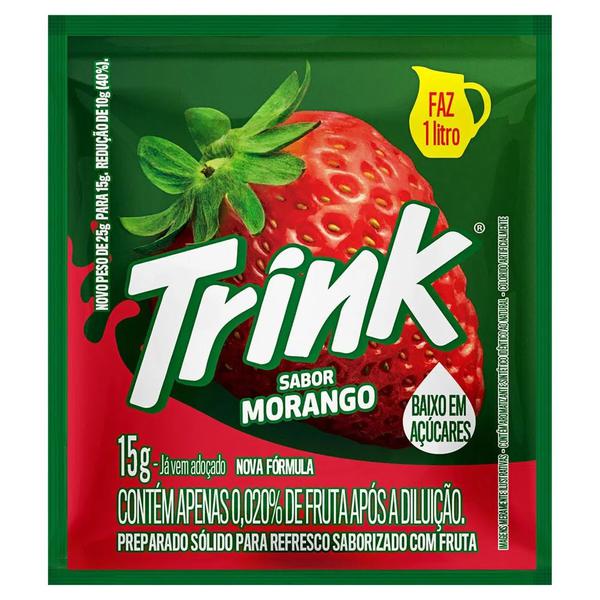 SUCO TRINK 15GR MORANGO