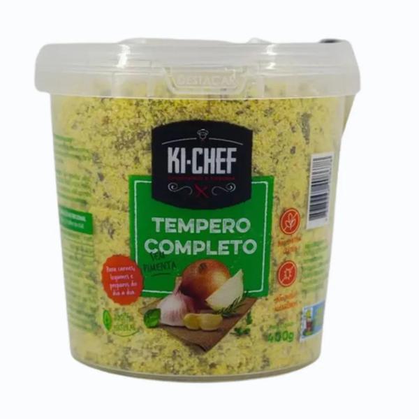 TEMPERO COMPLETO KI CHEF 400GR S/PIMENTA