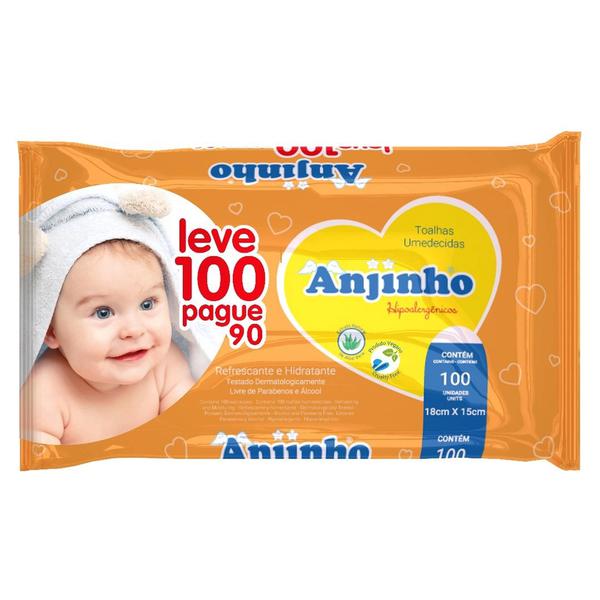TOALHAS UMEDECIDAS ANJINHO LV1