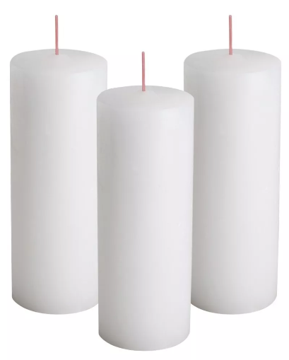 VELAS GUIA 265GR BRANCA 7 DIAS