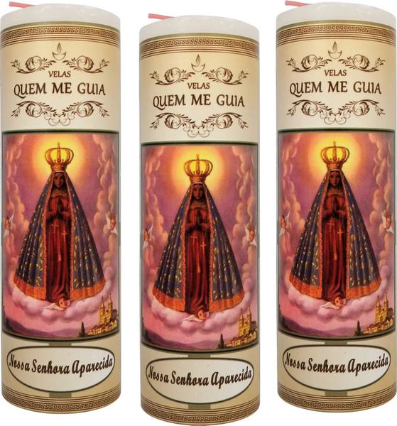 VELAS GUIA 265GR NOSSA SENHORA APARECIDA
