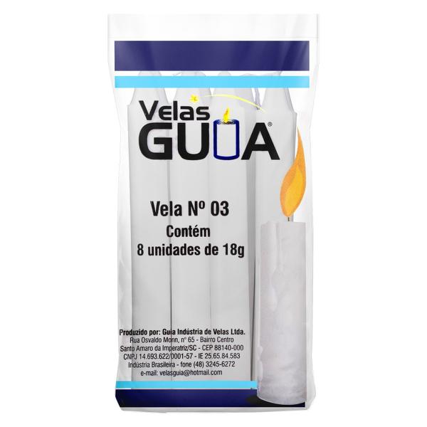 VELAS GUIA N.3 C/8UND
