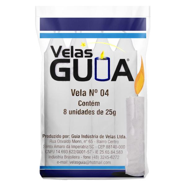 VELAS GUIA N.4 C/8UND