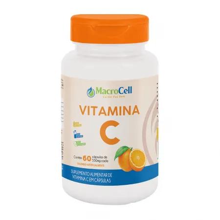 VITAMINA C 500MG MACROCELL 60CPS