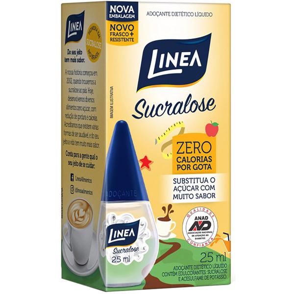 Adoçante Líquido Linea Sucralose 25ml