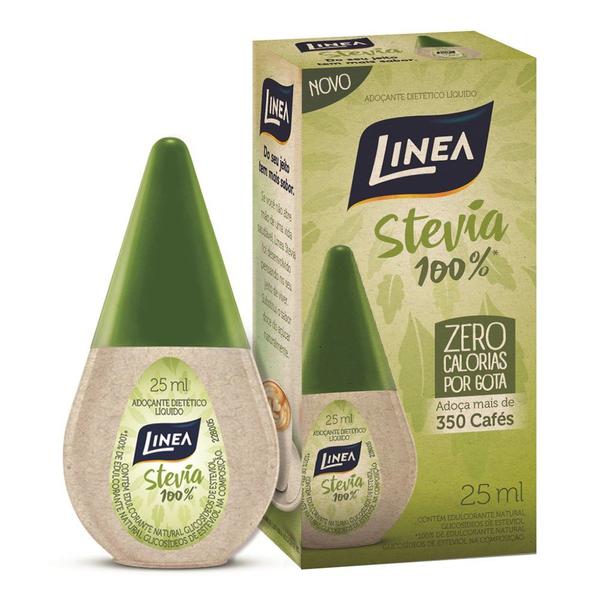 Adoçante Líquido Stevia 100% Linea 25ml