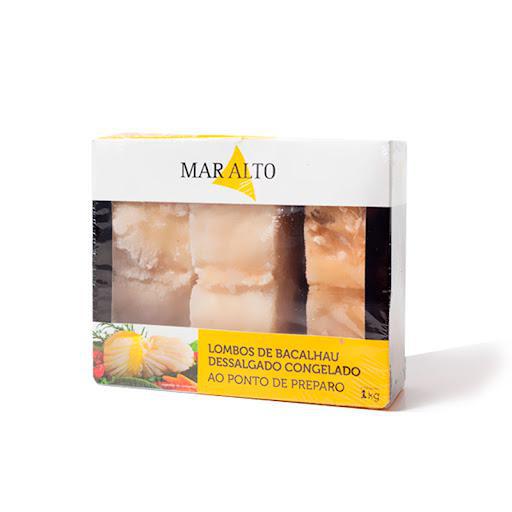 ALOMBO DE BACALHAU CONGELADO MAR ALTO 1KG
