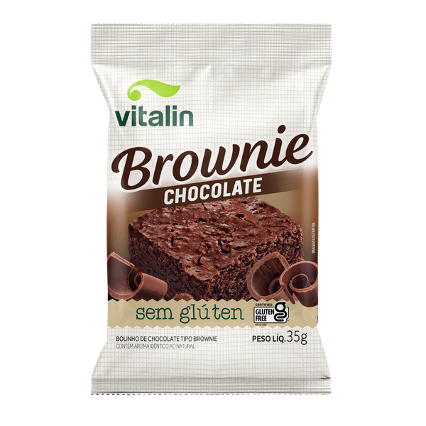 BROWNIE S GLUTEN VITALIN CHOCOLATE 35G