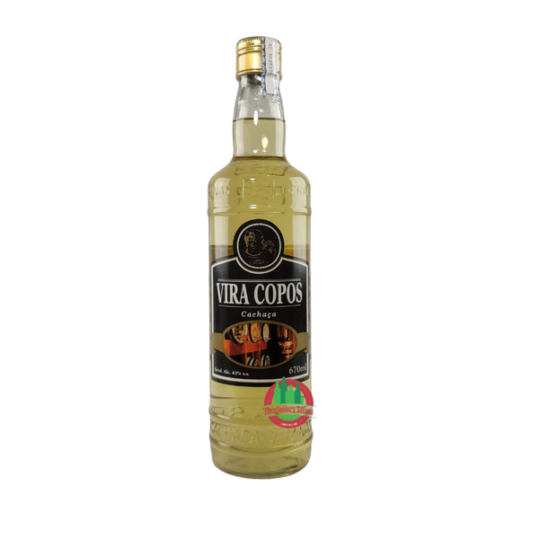 CACHACA VIRA COPOS OURO 670ML