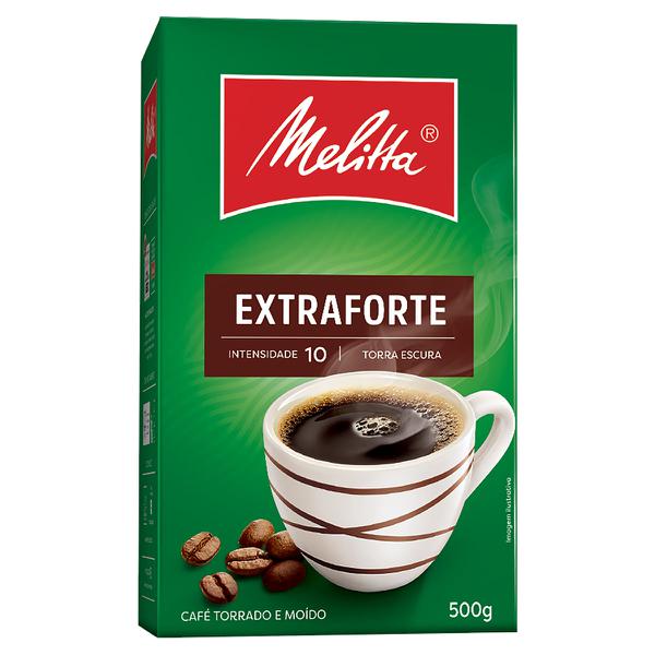 Café Torrado e Moído Extraforte Melitta Caixa 500gr