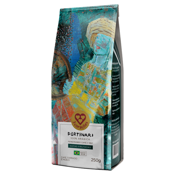 CAFE 3 CORACOES PORTINARI NOTAS FRUT 250G