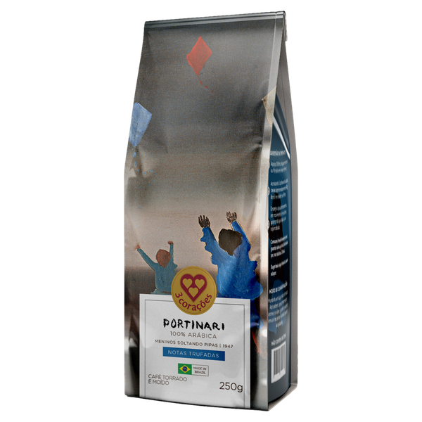 CAFE 3 CORACOES PORTINARI NOTAS TRUFADAS 250G