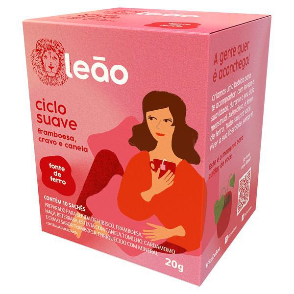 CHA LEAO CICLO SUAVE FRAMB CRAVO CANELA 20G