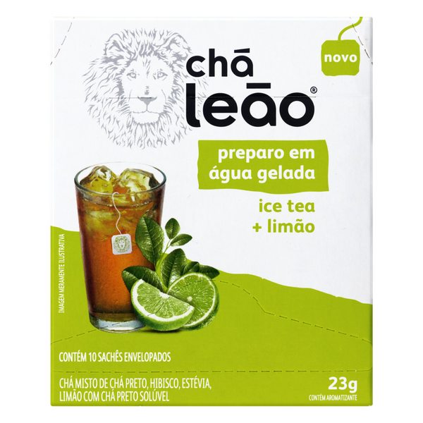 CHA LEAO ICE TEA LIMAO 23G