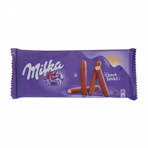 CHOCO STICKS MILKA 144G