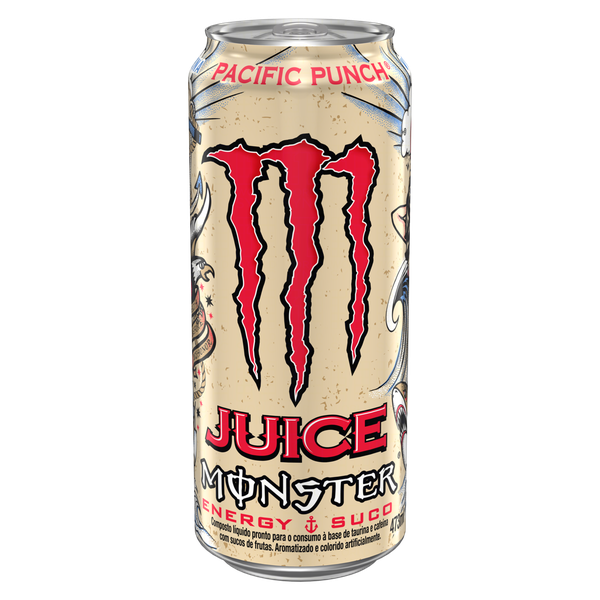 Energético Juice Monster Pacific Punch Lata 473ml