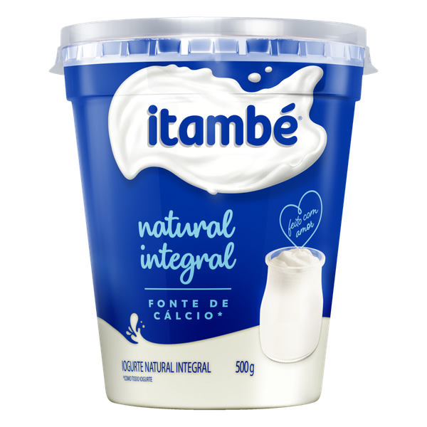 IOGURTE ITAMBE NATURAL INTEGRAL 500G