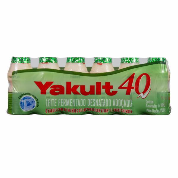 Leite Fermentado Yakult 40 480gr
