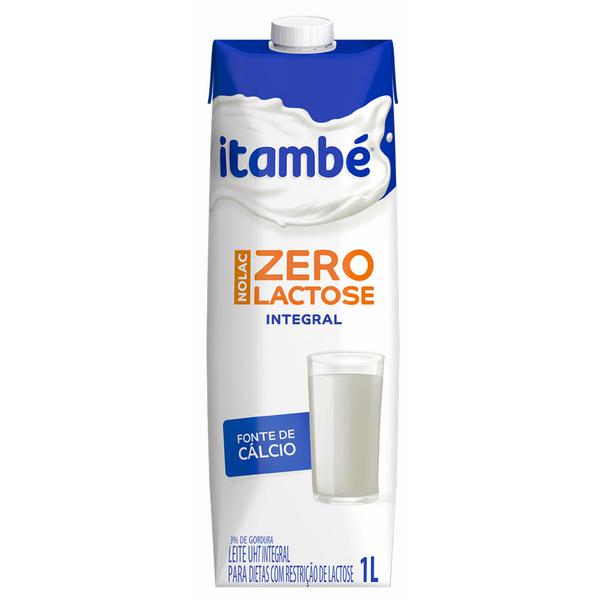 LEITE ITAMBE INTEGRAL ZERO LACTOSE 1LT