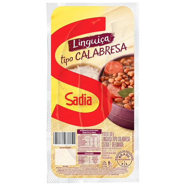 LING TIPO CALABRESA SADIA 500G