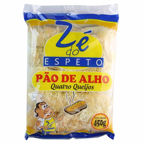 PAO ALHO 4 QUEIJOS ZE DO ESPETO 480G