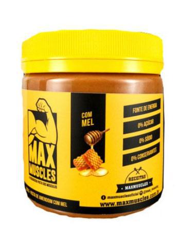 PASTA DE AMENDOIM MAX MUSCLES C/MEL 1KG