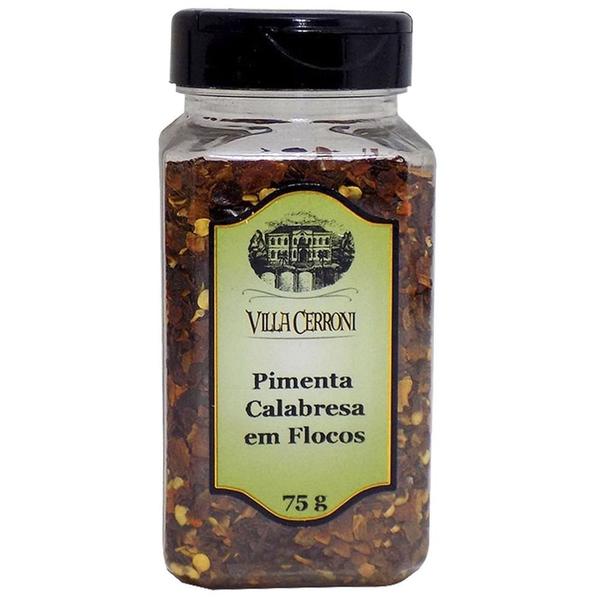 PIMENTA CALABRESA EM FLOCOS VILLA CERRONI 75G