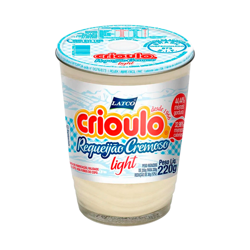 REQUEIJAO LIGHT CRIOULO 220G