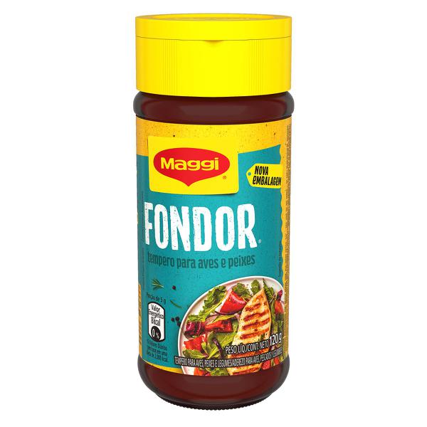 Tempero Maggi Fondor Aves, Peixes, Legumes E Saladas Vidro 120gr