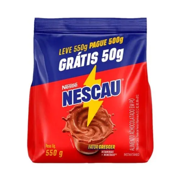 ACHOC PO NESCAU LV550GR PG500GR