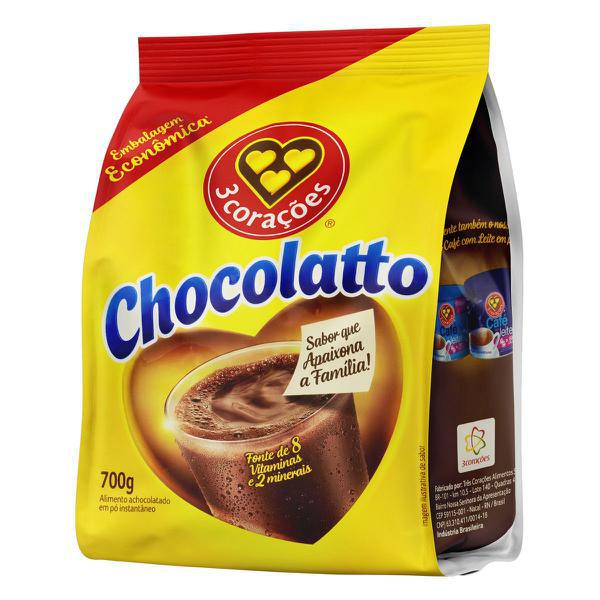ACHOCOLATADO 3 CORAÇÕES LV750 PG700